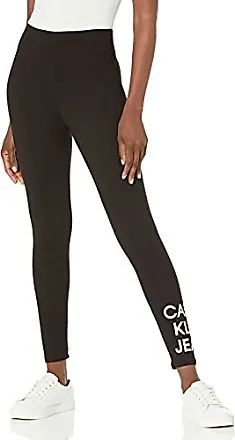 Calvin Klein Performance High-Waist Lattice-Back Leggings - Dark Red, XS  #983