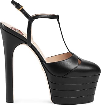 gucci black high heels