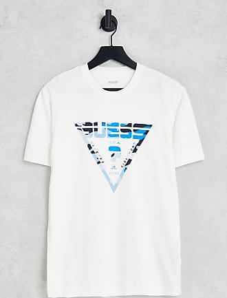 White Guess Casual T-Shirts for Men | Stylight