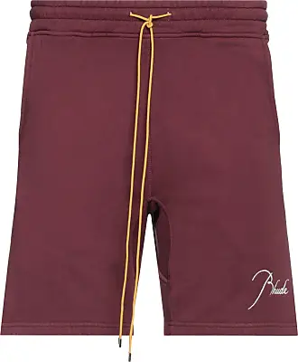 RHUDE intarsia-logo Knitted Shorts - Farfetch