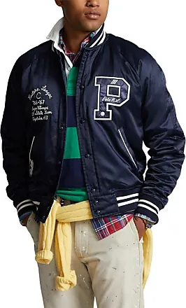 Polo Ralph Lauren Kids' Reversible Fleece Baseball Jacket In Clubhouse  Cream/forest