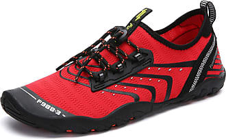 mens red water shoes