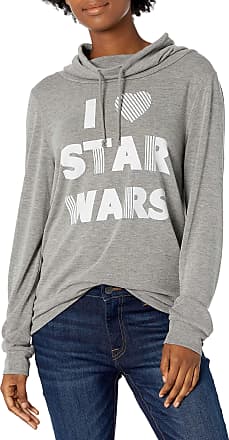 Star Wars The Mandalorian Juniors Silhouette Logo Cowl Neck Sweatshirt