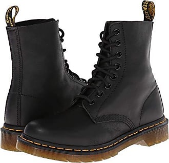 dr martens black shiny boots