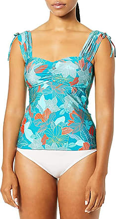 Kenneth Cole New York Womens High Neck Tankini Swimsuit Top