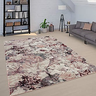 Teppich Baumwolle Modern Rauten Design Versch Farben Größen Grau Weiß 80X150cm 