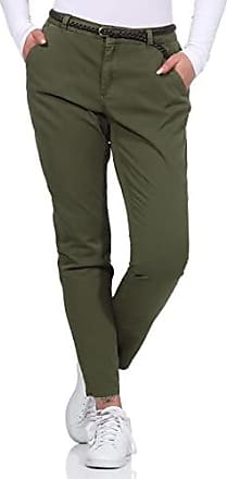 Seductive Hose in Lederoptik Grün Damen Bekleidung Hosen und Chinos Skinny Hosen 