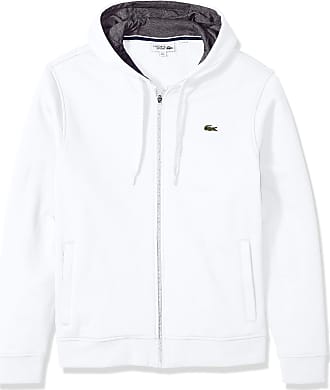 white lacoste jacket