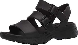 skechers sandals hombre negro