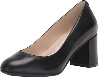 cole haan black suede pumps