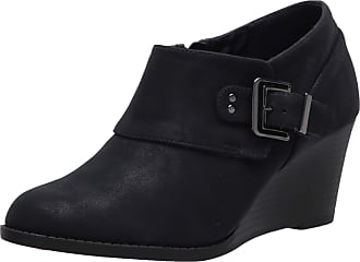 Easy Street Womens Ankle Boot, Navy, 6 X-Wide