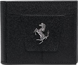 Ferrari Damen Brieftasche Geldbeutel Rot mit Ferrari Wappen