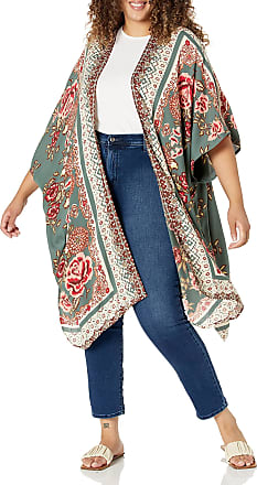 Colorful floral tassel long kimono cardiganfringe cover upblock printed Indian dusterbohogypsyfestival topone size