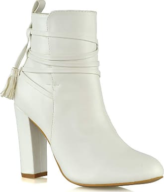 white booties size 7