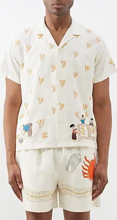 Polo Ralph Lauren Short Sleeve Camp Button Up Shirt Mens 3XL Big 3XB Linen  Blend