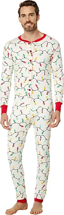 Little Blue House by Hatley Wild About Christmas Adult Union Suit in Blue