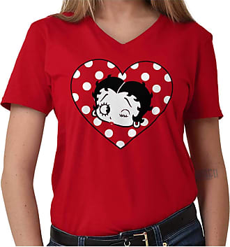 Lastesso Women Cute Baseball Print Shirts Short Sleeve Colorblock T Shirts Funny Cartoon Graphic Tees Fashion 2023, Women's, Size: XL, Red