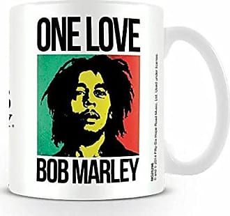 Bob Marley Circle Keramik Becher Tasse verpackt in einer Geschenkbox!