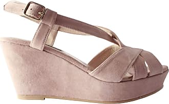 pink wedge shoes uk