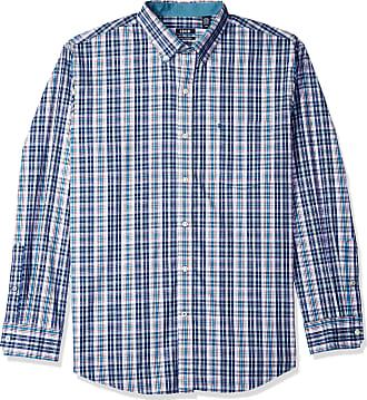 Regular IZOD Men's Premium Performance Natural Stretch Solid Long Sleeve Shirt 
