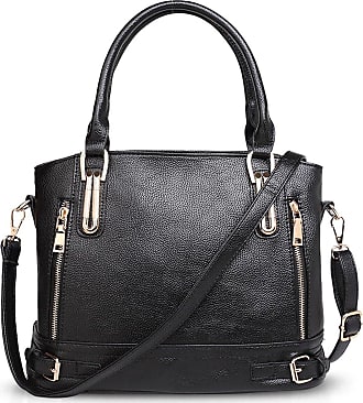 NICOLE & DORIS Fashion Handbag for Women Top Handle Bag PU Leather  Messenger Bag Waterproof Shoulder Bag Ladies Crossbody Bag With Heart  Shaped Handle