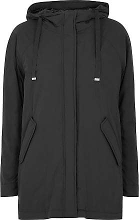 Womens Clothing Coats Parka coats Herno Synthetic Ponente Black Padded Matte Shell Coat 