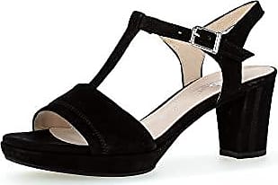 Gabor Sandales \u00e0 talon haut brun style d\u00e9contract\u00e9 Chaussures Sandales à talons hauts Sandales à talon haut 