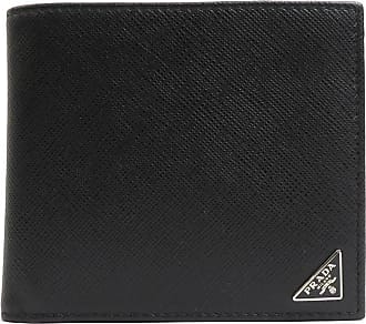 Leather wallet Prada Black in Leather - 29018635
