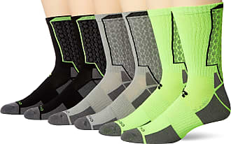 Russell Homme Sport Performance Noir Cheville Chaussettes 2 Paire Taille 6-12, 