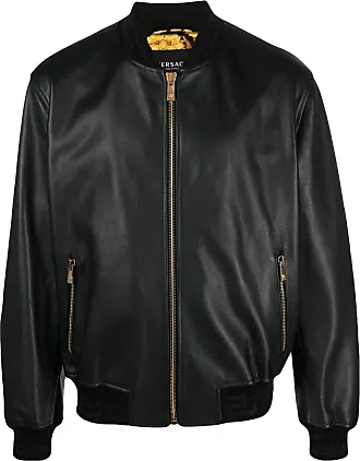 Versace textured pullover jacket - Black