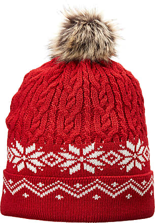 Red Pom Pom Beanies 27 Products Up To 76 Stylight
