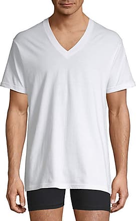 Stafford Mens A-Shirt Tall/X Tall White Tagless Tank Top 4-Pack 
