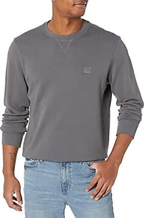 BOSS by HUGO BOSS Relaxed-fit Monogram Sweatshirt In French Terry in Black  for Men