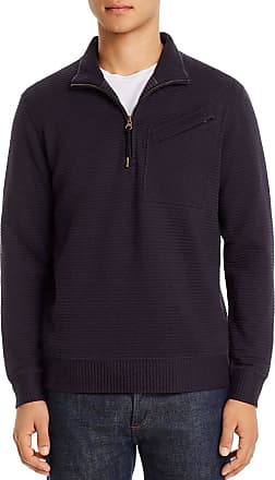 Billy Reid Mens Cashmere Half Zip Pullover Sweater 