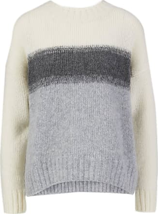 Breuninger Damen Kleidung Pullover & Strickjacken Pullover Strickpullover Oversized-Pullover Fawn Aus Cashmere grau 