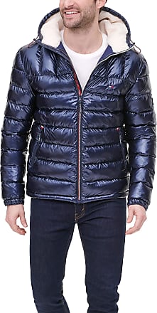discount 72% Tommy Hilfiger Puffer jacket Navy Blue L MEN FASHION Coats Casual 
