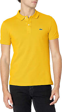 mustard lacoste polo