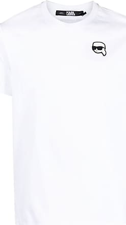 Karl Lagerfeld Cotton Ikonik Heroes T-shirt in White for Men Mens Clothing T-shirts Short sleeve t-shirts 