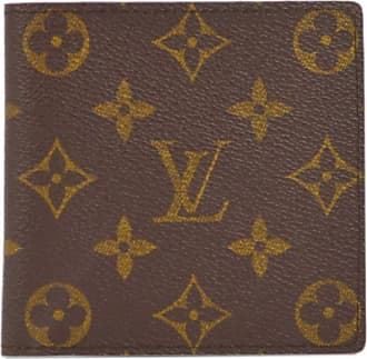 Pre-owned Louis Vuitton 2001 Porte Tresor Wallet In Brown