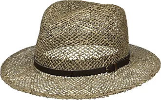 Plain Fedora (Brown) Solar Straw Hat - (One/Size) 