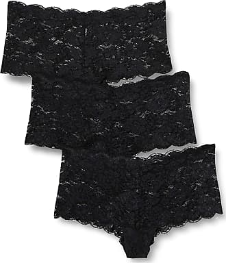 Pack of 3 Iris & Lilly Women's Microfiber and Lace Hipster