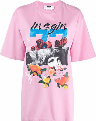 Pink Msgm Printed T-Shirts: Shop up to −52% | Stylight