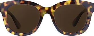 Peepers by PeeperSpecs Women's Sol Square Sunglasses, Amber-Polarized