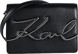 Donna Borse da Borse e borsette a tracolla da Borse a tracollaKarl Lagerfeld in Pelle di colore Nero 