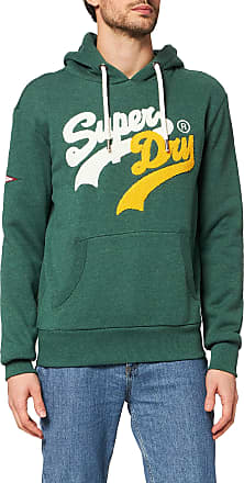 Superdry Sweater Men's Crafted Check Contrast Pine Green 