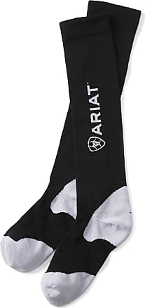 ARIAT Womens Ariattek Slimline Socks Navy//Red