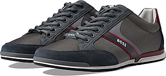 BOSS by HUGO BOSS Panelled Logo Trainers in Grey for Men Mens Trainers BOSS by HUGO BOSS Trainers Grey 
