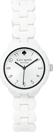 kate spade new york metro three-hand flower watch and earring set