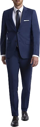 Calvin Klein Skinny Fit Mens Suit Separates with Performance Stretch Fabric, Blue, 48 Regular