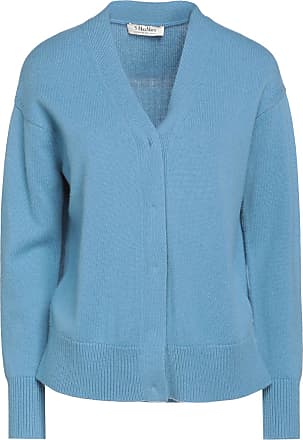 Max Mara Strick-cardigan Aus Baumwolle in Blau Damen Bekleidung Pullover und Strickwaren Strickjacken 